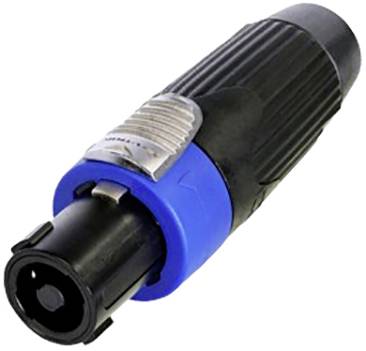 Neutrik NLT4FXXBAG Stecker Schwarz/Blau 1 St.