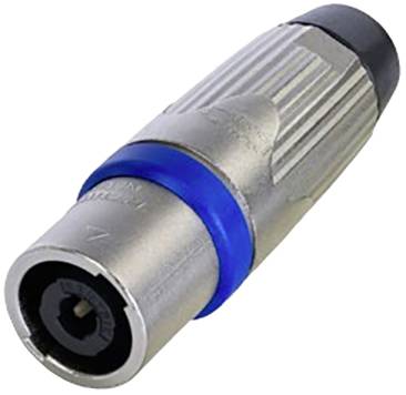 Neutrik NLT4MXX Stecker Silber, Blau 1 St.