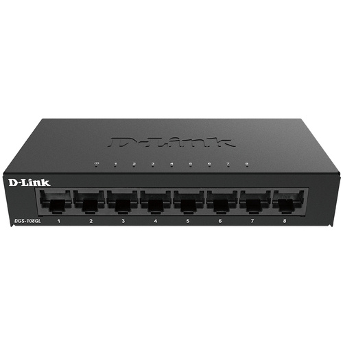 Switch réseau D-Link DGS-108GL/E 8 ports 1 GBit/s