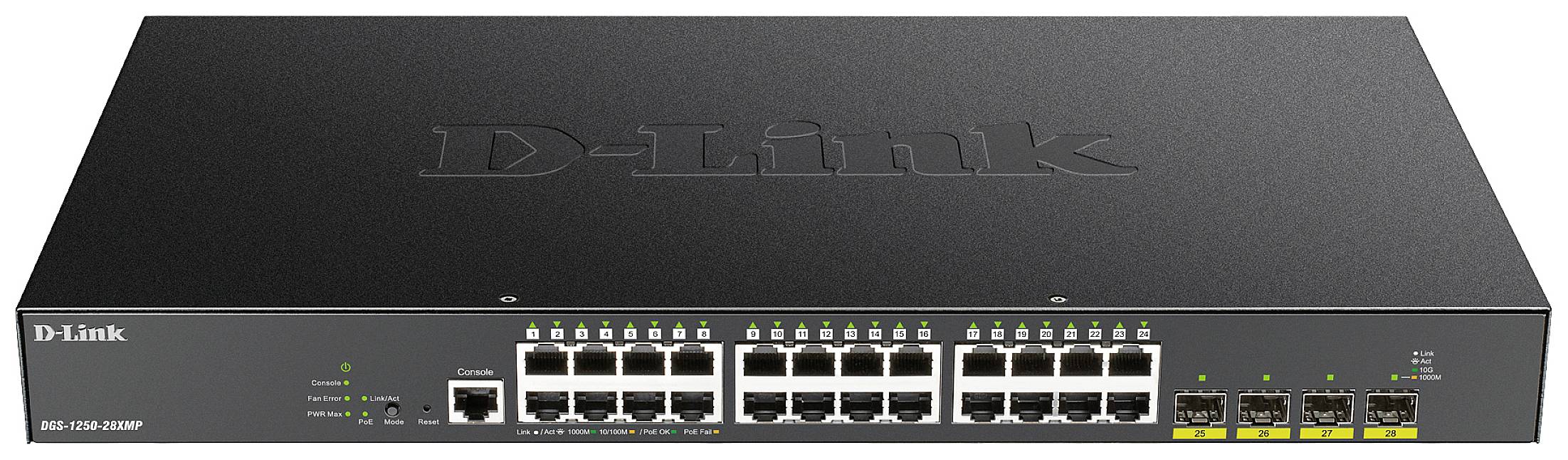 D-Link DGS-1250-28XMP Netzwerk Switch 28 Port 1 GBit/s