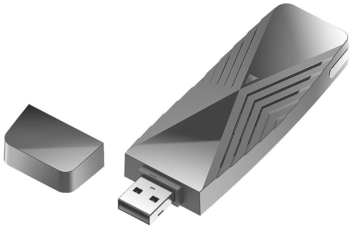 D-Link DWA-X1850 WLAN Adapter USB-A (USB 3.2 Gen 1), Wi-Fi 6 (IEEE 802.11 ax/ac/n/g/b/a) 1775 MBit/s