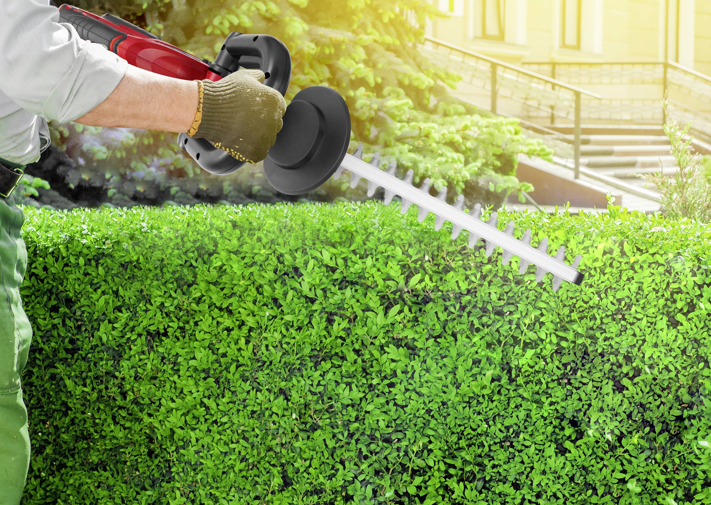 TOOLCRAFT Akku Heckenschere ohne Akku 20V Li-Ion 410mm