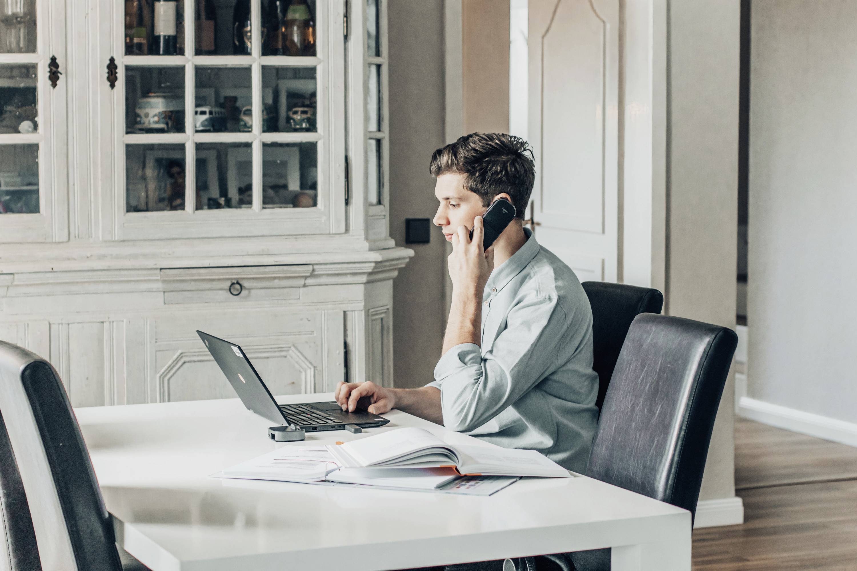 Gigaset ION Konferenzlautsprecher Geeignet für z.B. Microsoft Teams, Zoom USB-C® Grau