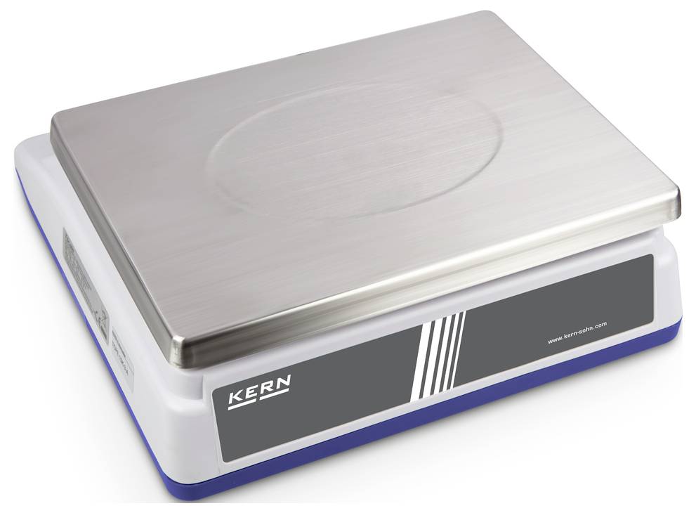 Kern FCD 10K-3 Tischwaage Wägebereich (max.) 15kg Ablesbarkeit 0.5g akkubetrieben, über Steckernetzteil