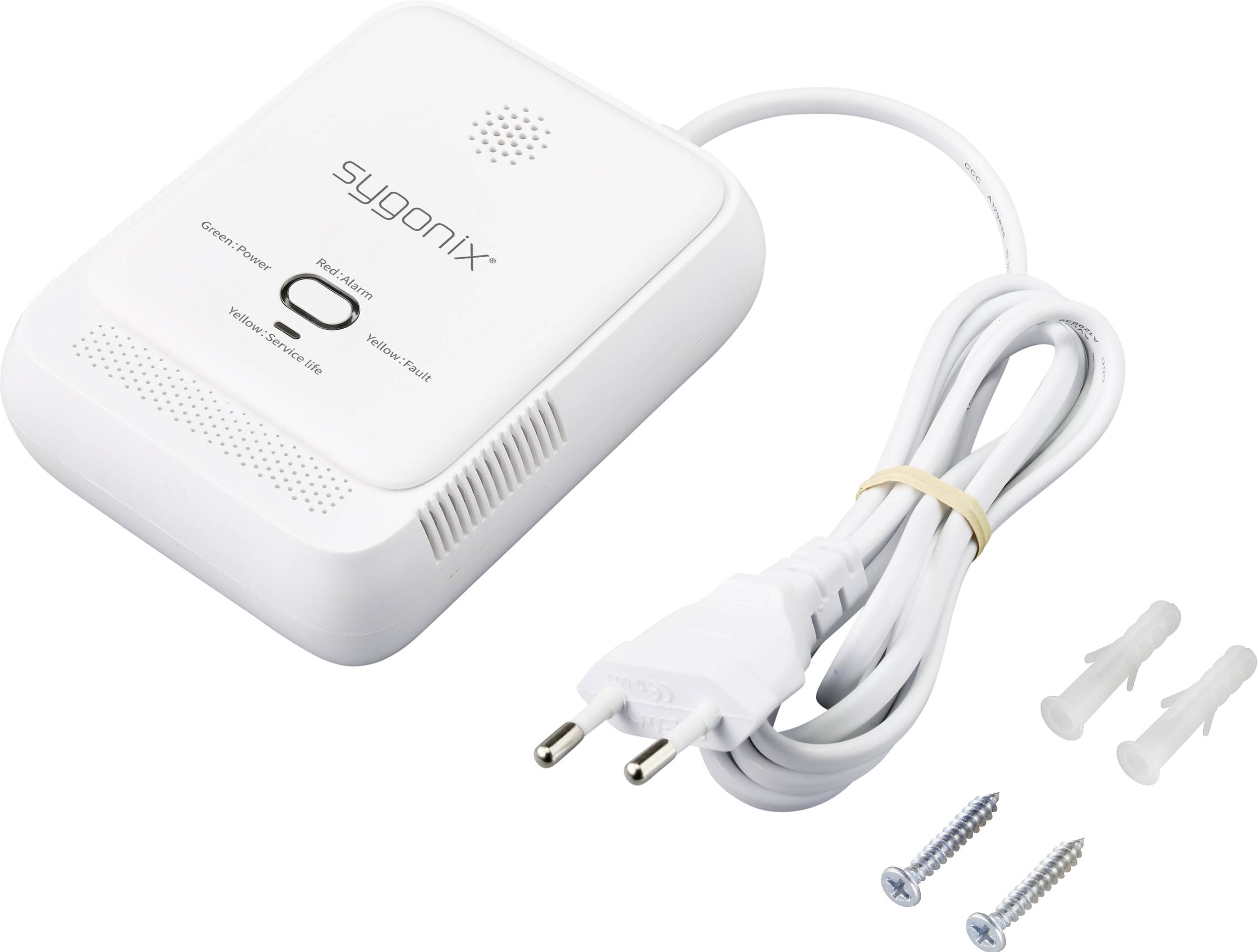 Sygonix Gasmelder mit App-Steuerung netzbetrieben detektiert Methan