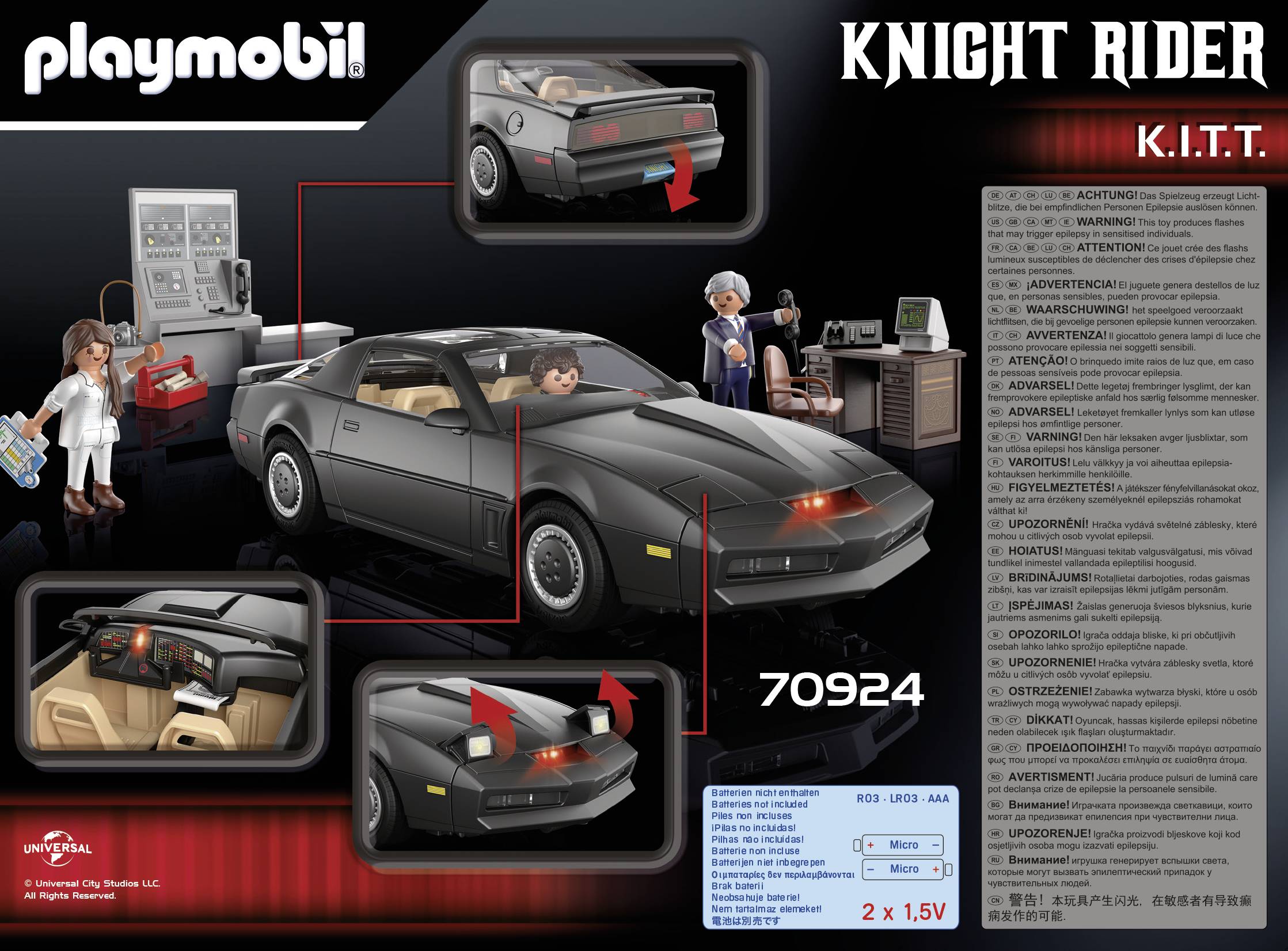 Playmobil® Knight Rider - K.I.T.T. 70924