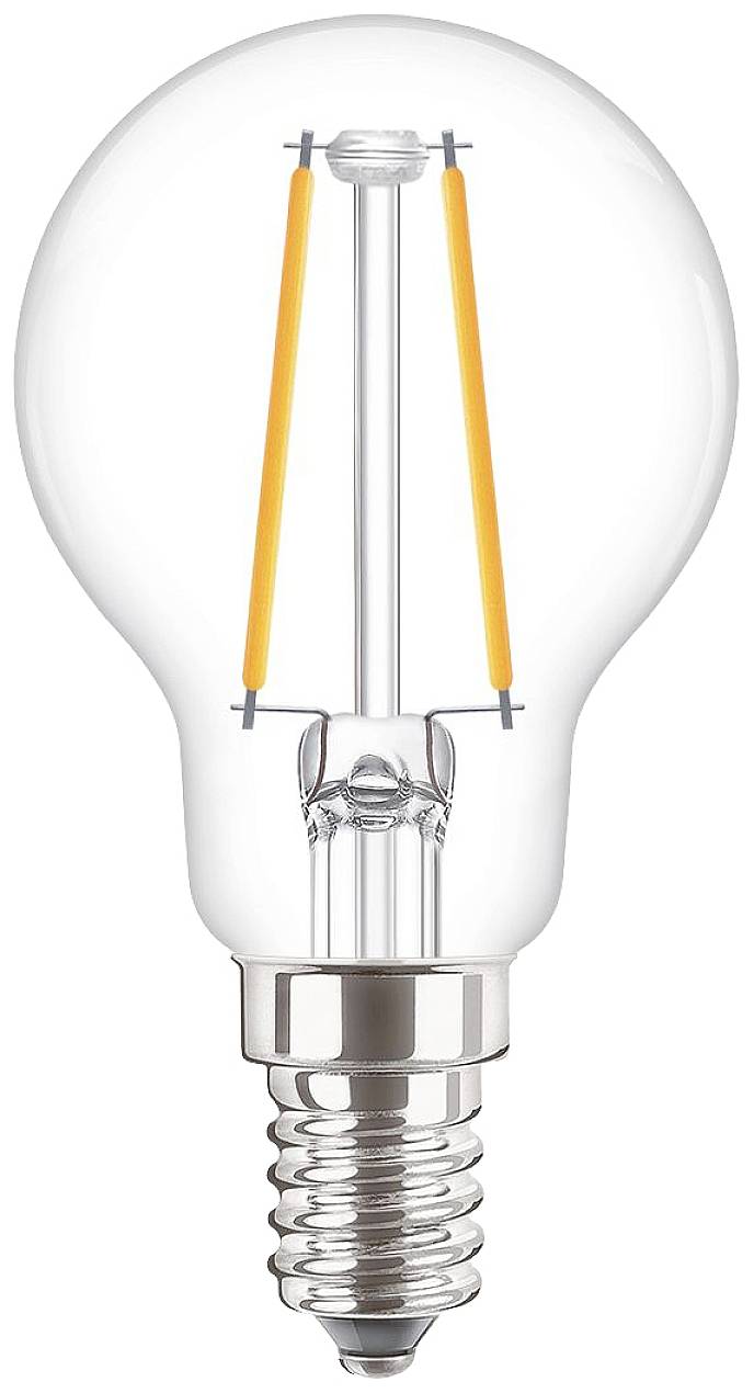 Philips LED 34774800 LED EEK E (A - G) E14 Tropfenform 2W = 25W Warmweiß (Ø x L) 45mm x 80mm 1St.