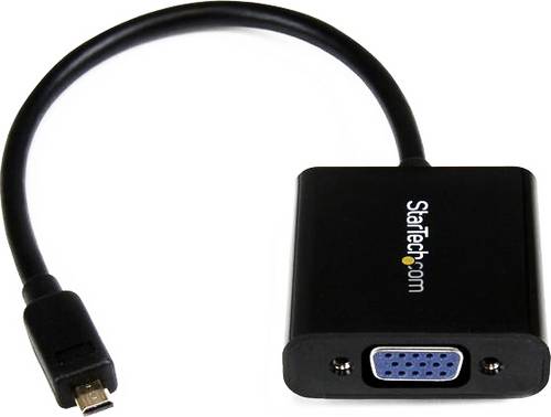 Lenovo 4Z10F04126 HDMI Adapter [1x Micro HDMI™ - 1x VGA] Schwarz 25.5cm