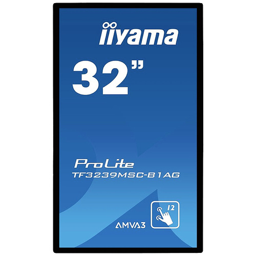 Iiyama ProLite TF3239MSC-B1AG LED-Monitor EEK G (A - G) 81.3cm (32 Zoll) 1920 x 1080 Pixel 16:9 8 ms VGA, DisplayPort, HDMI®