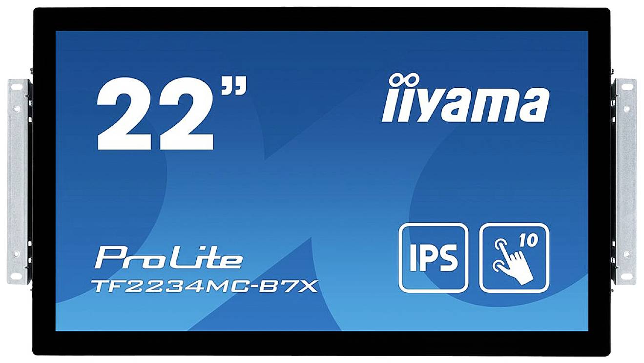 22-Zoll iiyama ProLite Monitor, Modell TF2234MC-B7X, mit IPS-Technologie und Multi-Touch-Funktionalität.