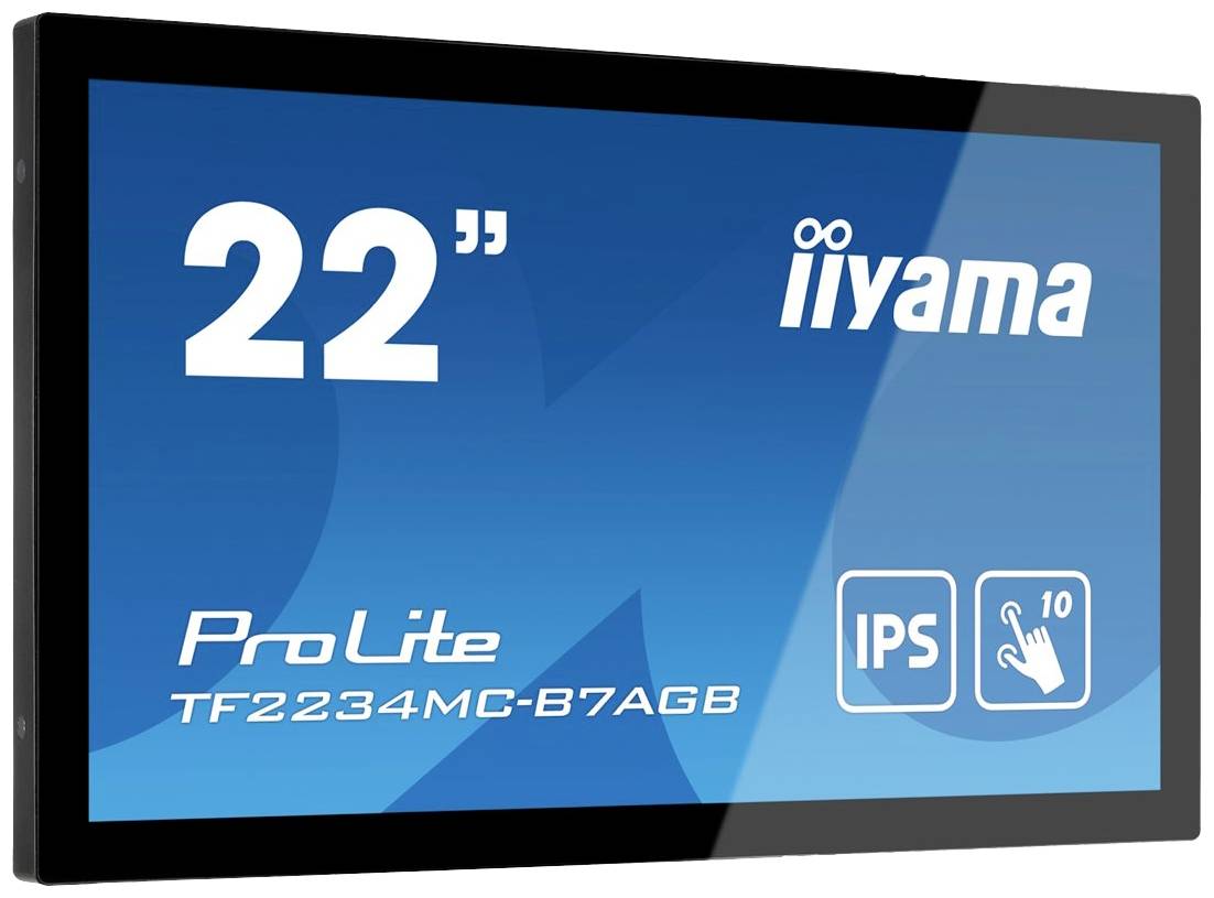 Iiyama ProLite TF2234MC-B7AGB LED-Monitor EEK F (A - G) 55.9 cm (22 Zoll) 1920 x 1080 Pixel 16:9 8 ms DisplayPort, VGA, HDMI®, USB IPS LED