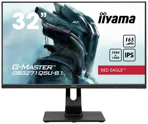 Iiyama G-MASTER Red Eagle GB3271QSU-B1 Gaming Monitor EEK F (A - G) 80cm (31.5 Zoll) 2560 x 1440 Pix