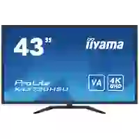 Iiyama ProLite X4373UHSU-B1 LED-Monitor EEK G (A - G) 108 cm (42.5 Zoll) 3840 x 2160 Pixel 16:9 3 ms HDMI®, DisplayPort, Mini DisplayPort, USB-A (US Iiyama ProLite X4373UHSU-B1 LED-Monitor EEK G (A - G) 108 cm (42.5 Zoll) 3840 x 2160 Pixel 16:9 3 ms HDMI®, DisplayPort, Mini DisplayPort, USB-A (US