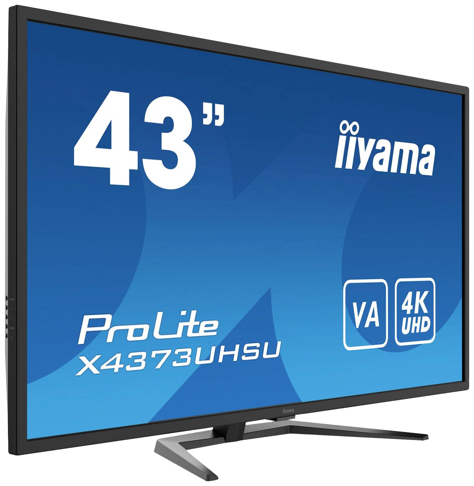 Iiyama ProLite X4373UHSU-B1 LED-Monitor EEK G (A - G) 108 cm (42.5 Zoll) 3840 x 2160 Pixel 16:9 3 ms HDMI®, DisplayPort, Mini DisplayPort, USB-A (US