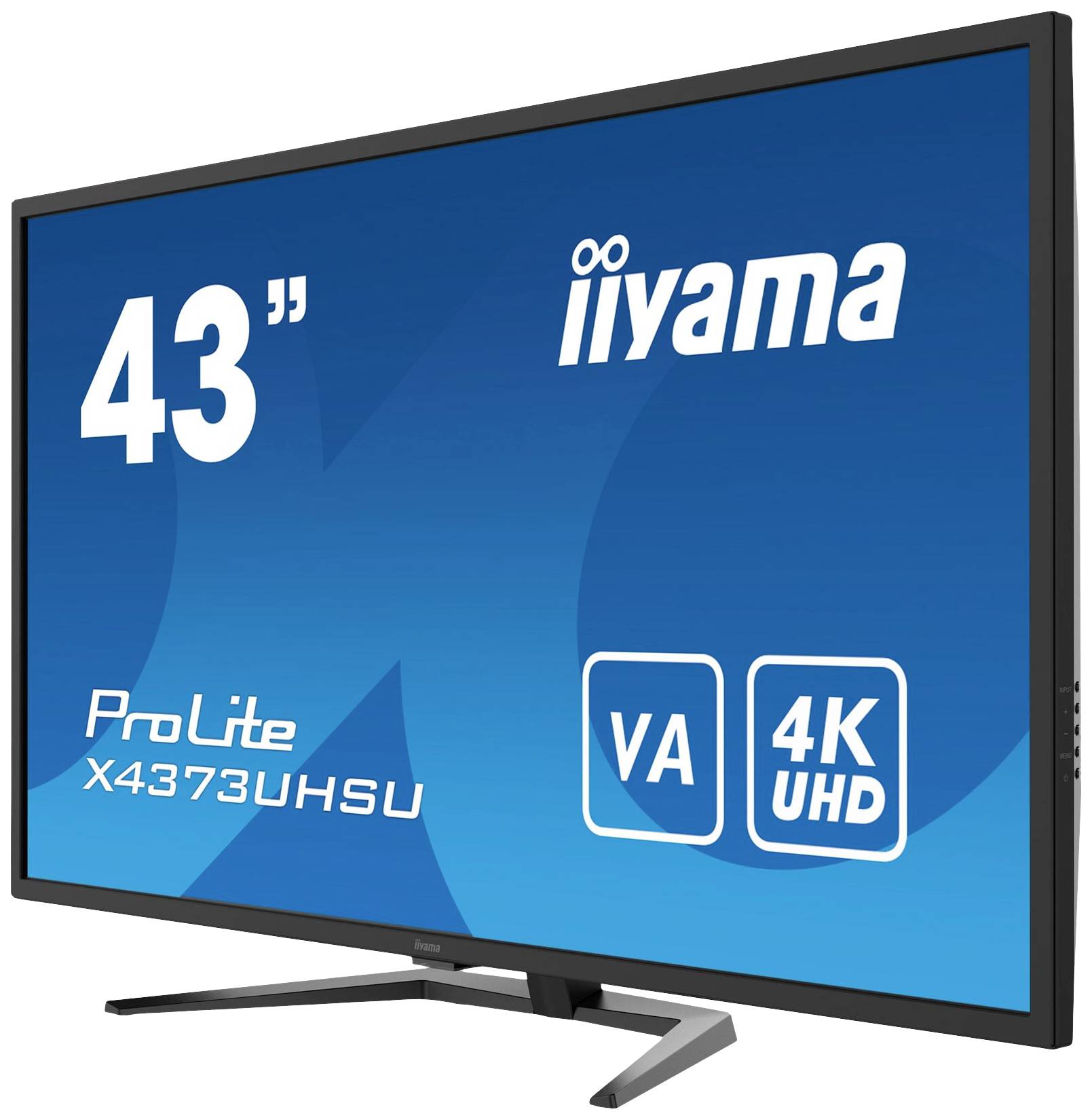 Iiyama ProLite X4373UHSU-B1 LED-Monitor EEK G (A - G) 108 cm (42.5 Zoll) 3840 x 2160 Pixel 16:9 3 ms HDMI®, DisplayPort, Mini DisplayPort, USB-A (US