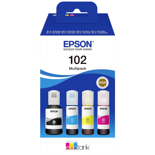 Epson C13T03R640 Nachfülltinte Passend für Geräte des Herstellers: Epson Schwarz, Cyan, Gelb, Mage