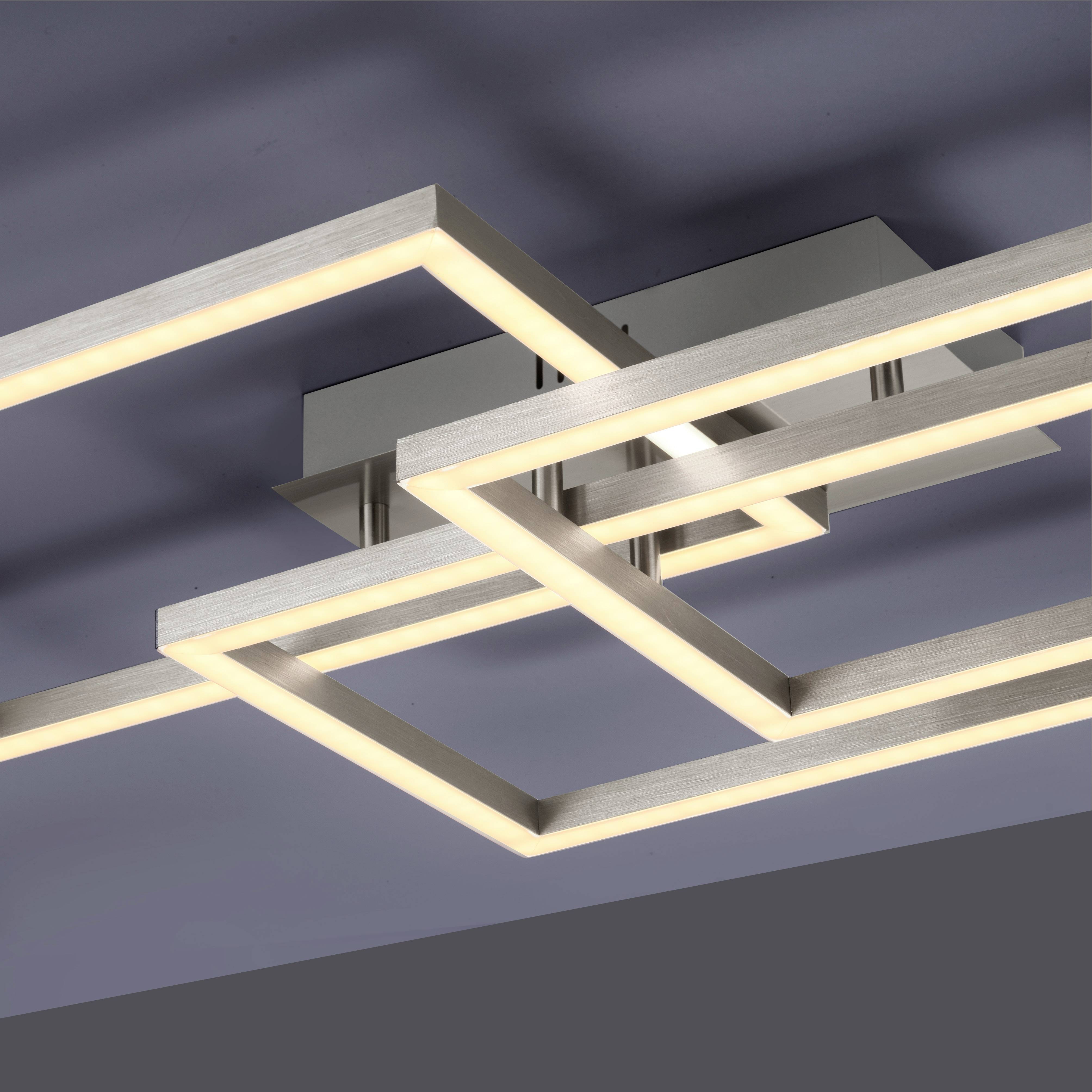 Just Light 16431-55 LED-Deckenleuchte LED 10.00W Stahl