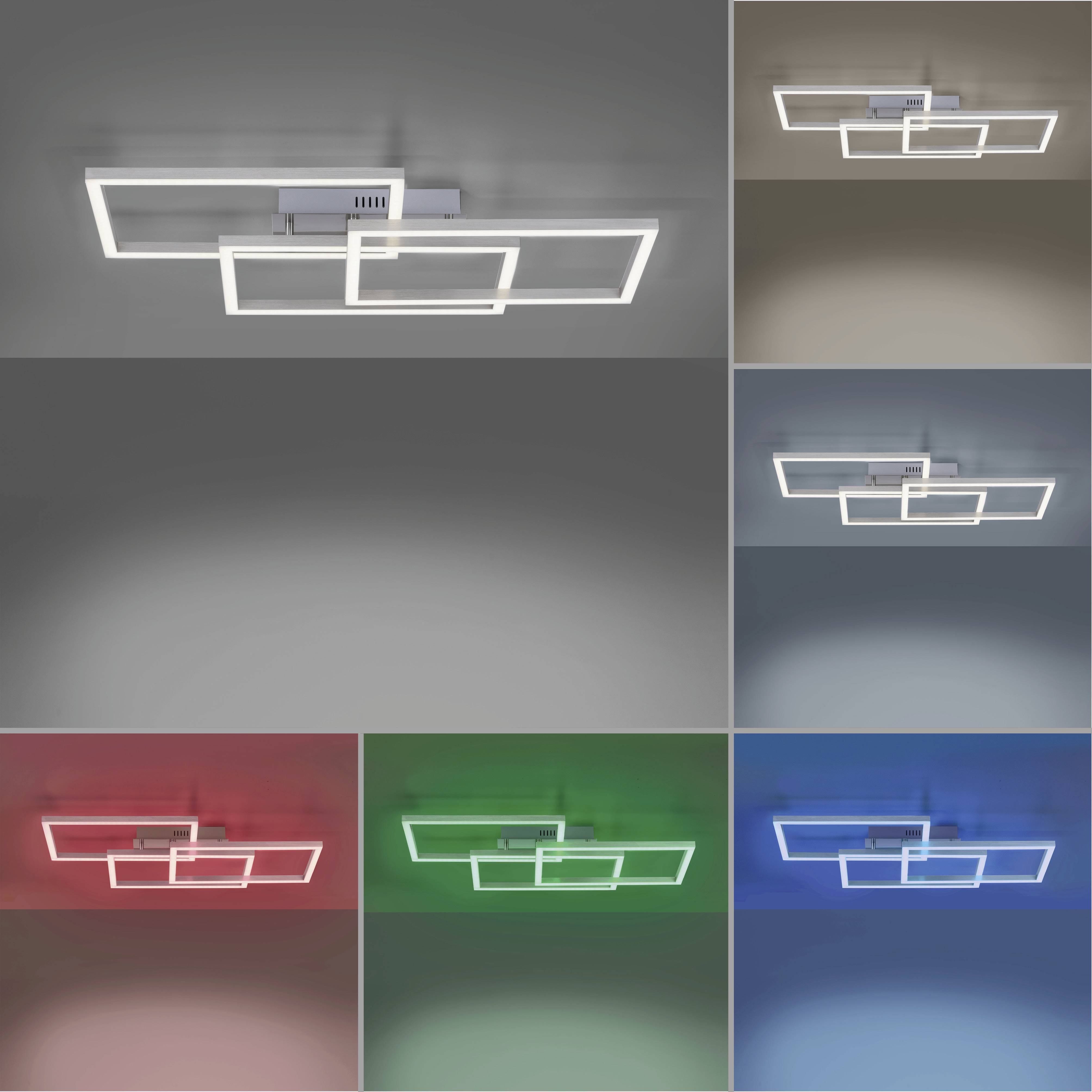 Just Light 16431-55 LED-Deckenleuchte LED 10.00W Stahl