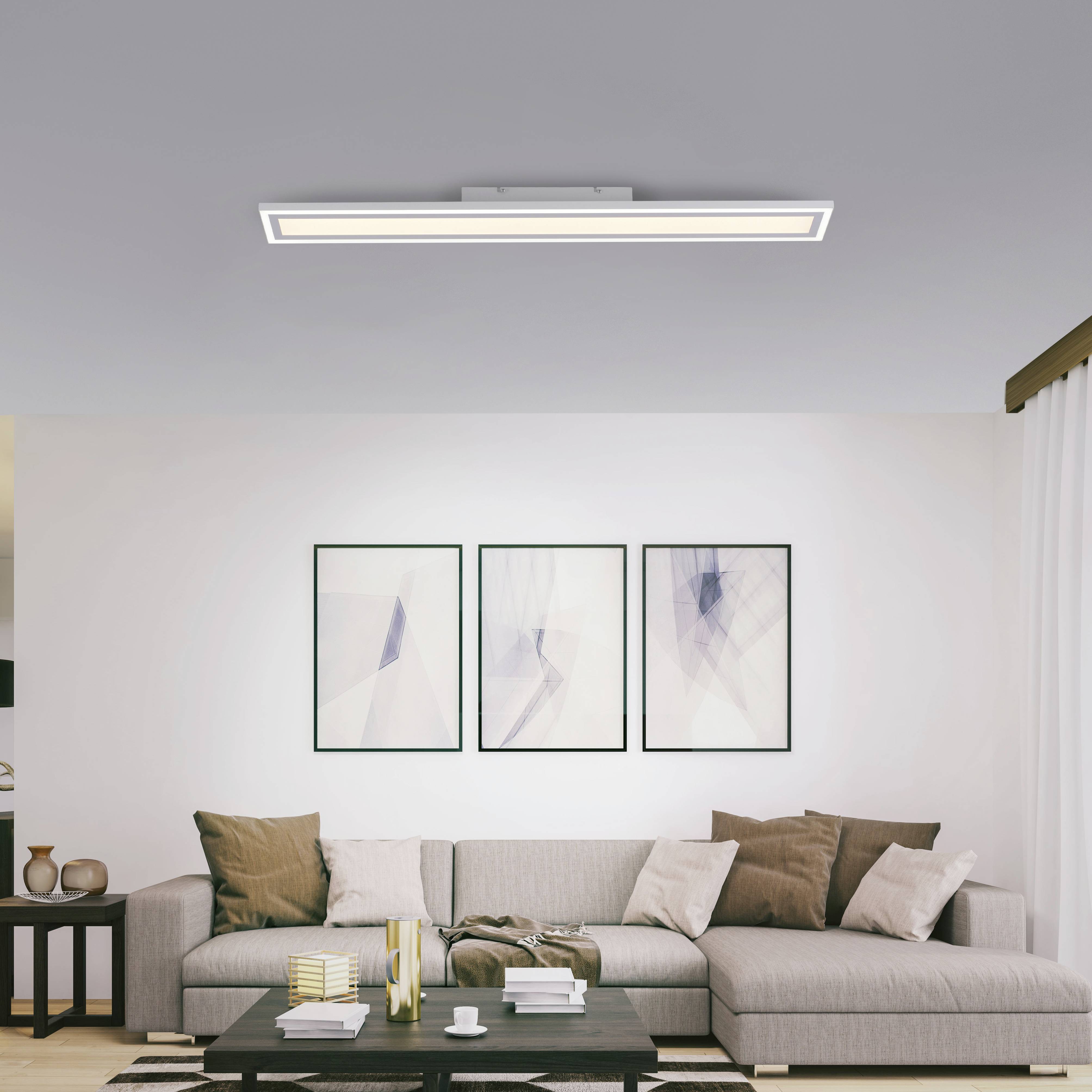 Just Light 14853-16 LED-Deckenleuchte LED 17.00 W Weiß