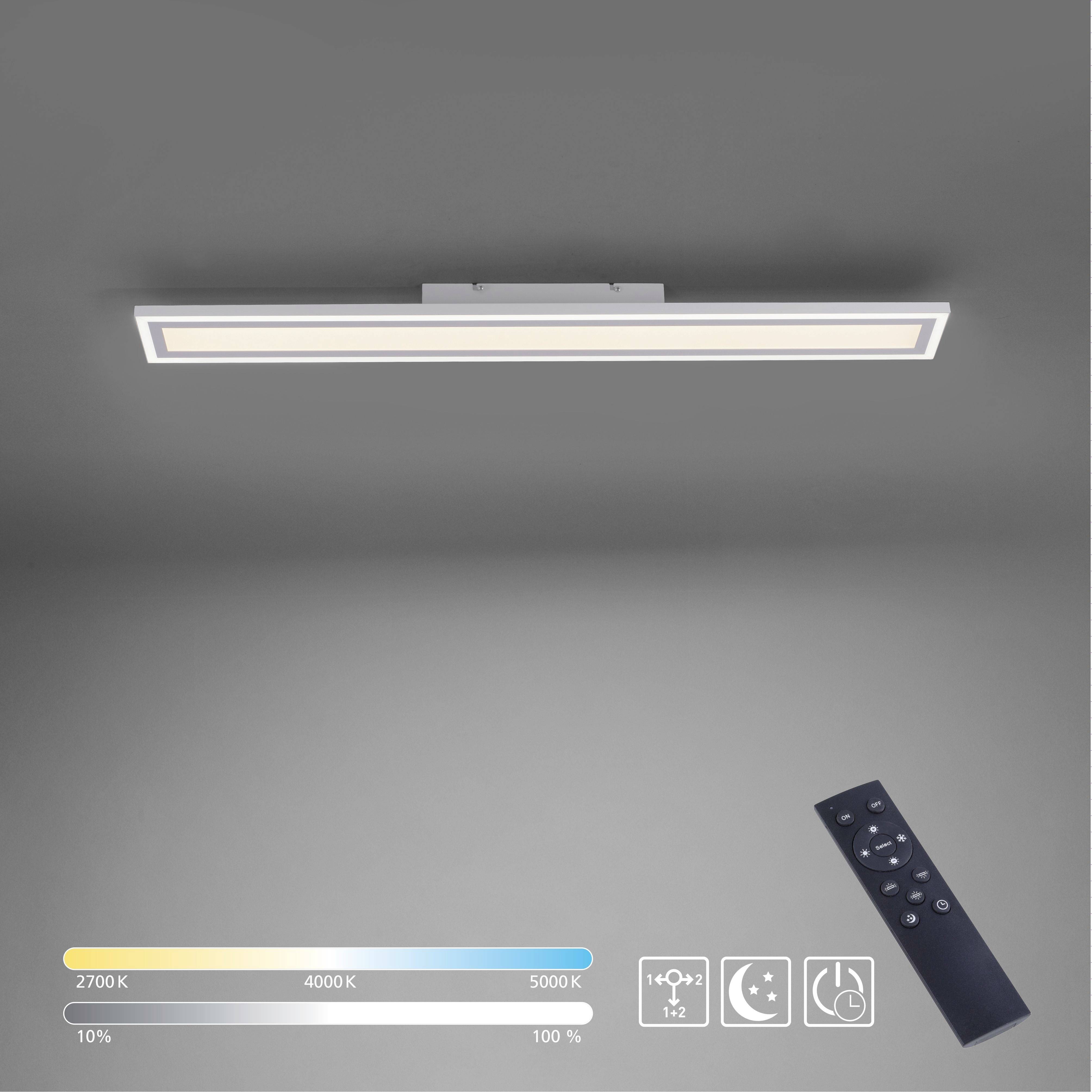 Just Light 14853-16 LED-Deckenleuchte LED 17.00W Weiß