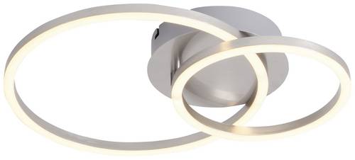 LeuchtenDirekt 14021-55 LED-Deckenleuchte LED 12.00W Stahl