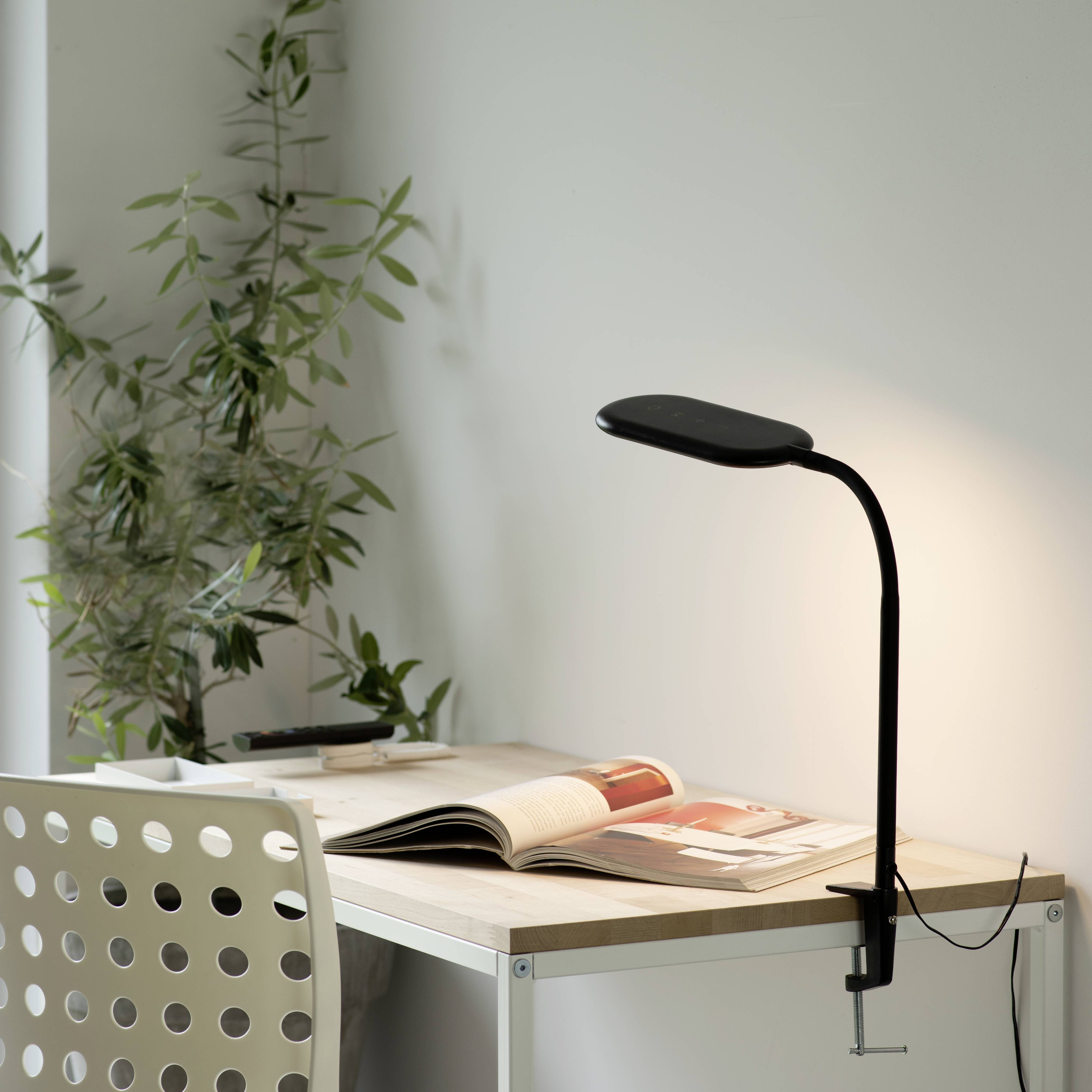 Just Light 14404-18 LED-Klemmleuchte 7.00W Schwarz