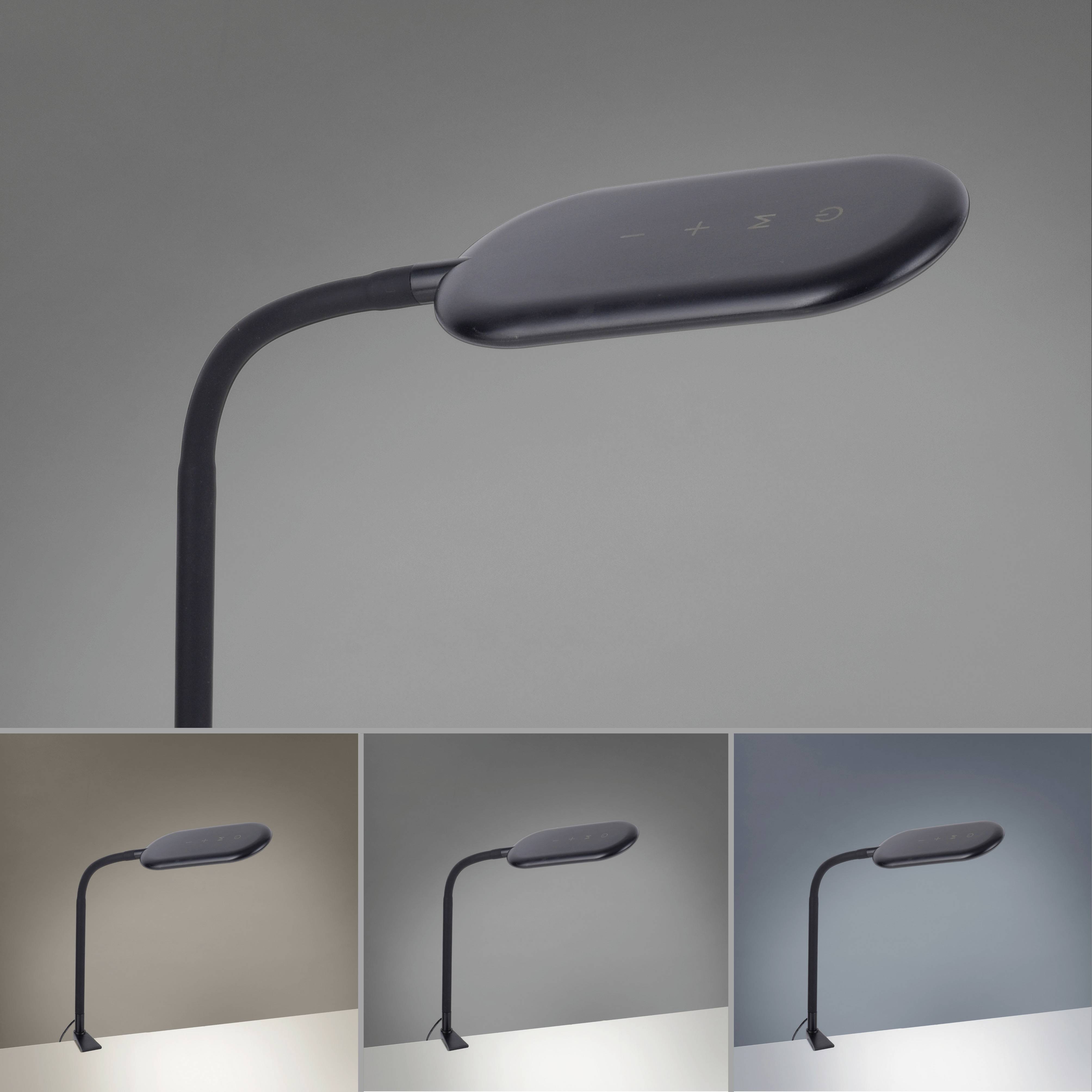 Just Light 14404-18 LED-Klemmleuchte 7.00 W Schwarz