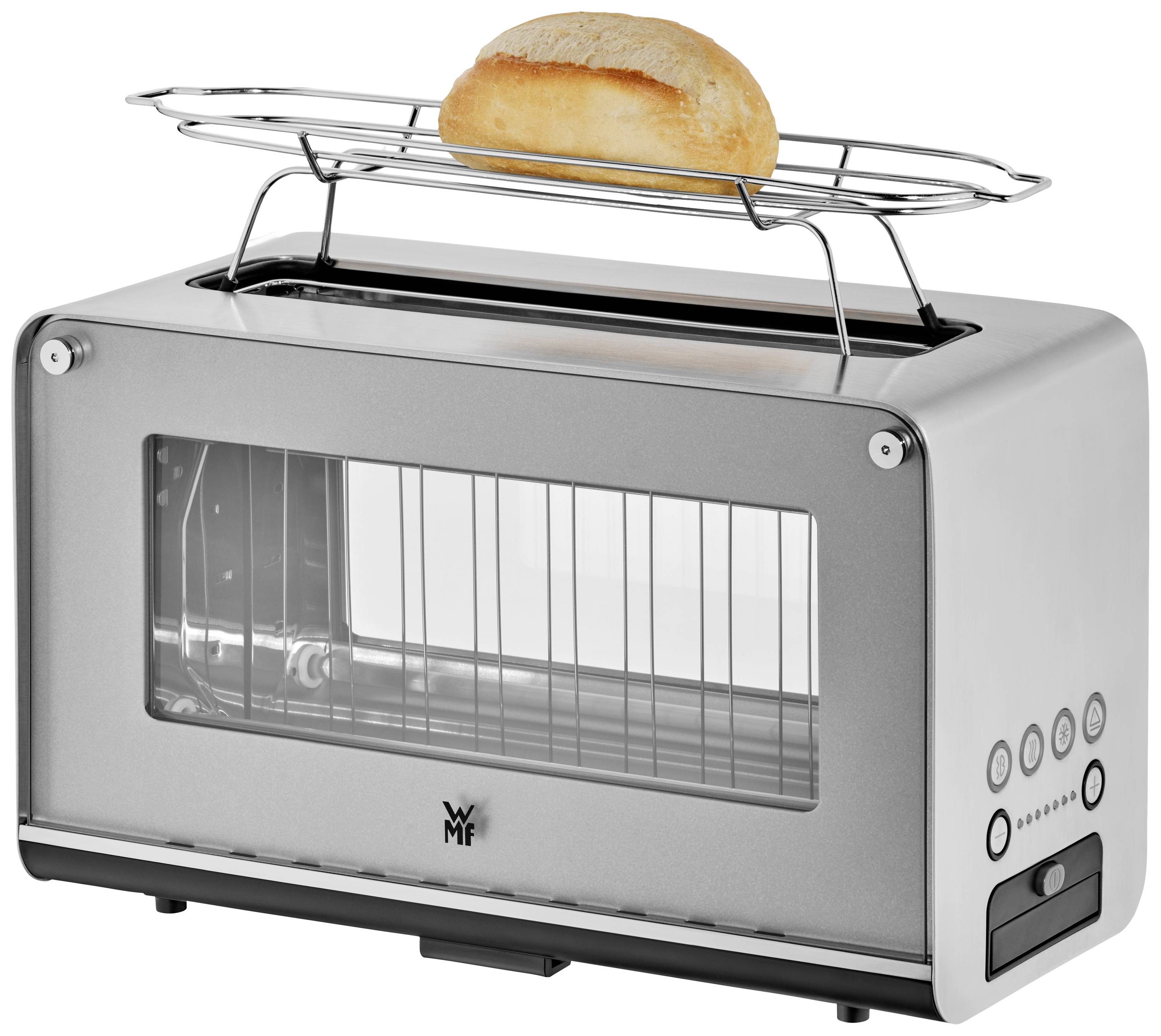 WMF Lono Toaster mit Brötchenaufsatz Cromargan