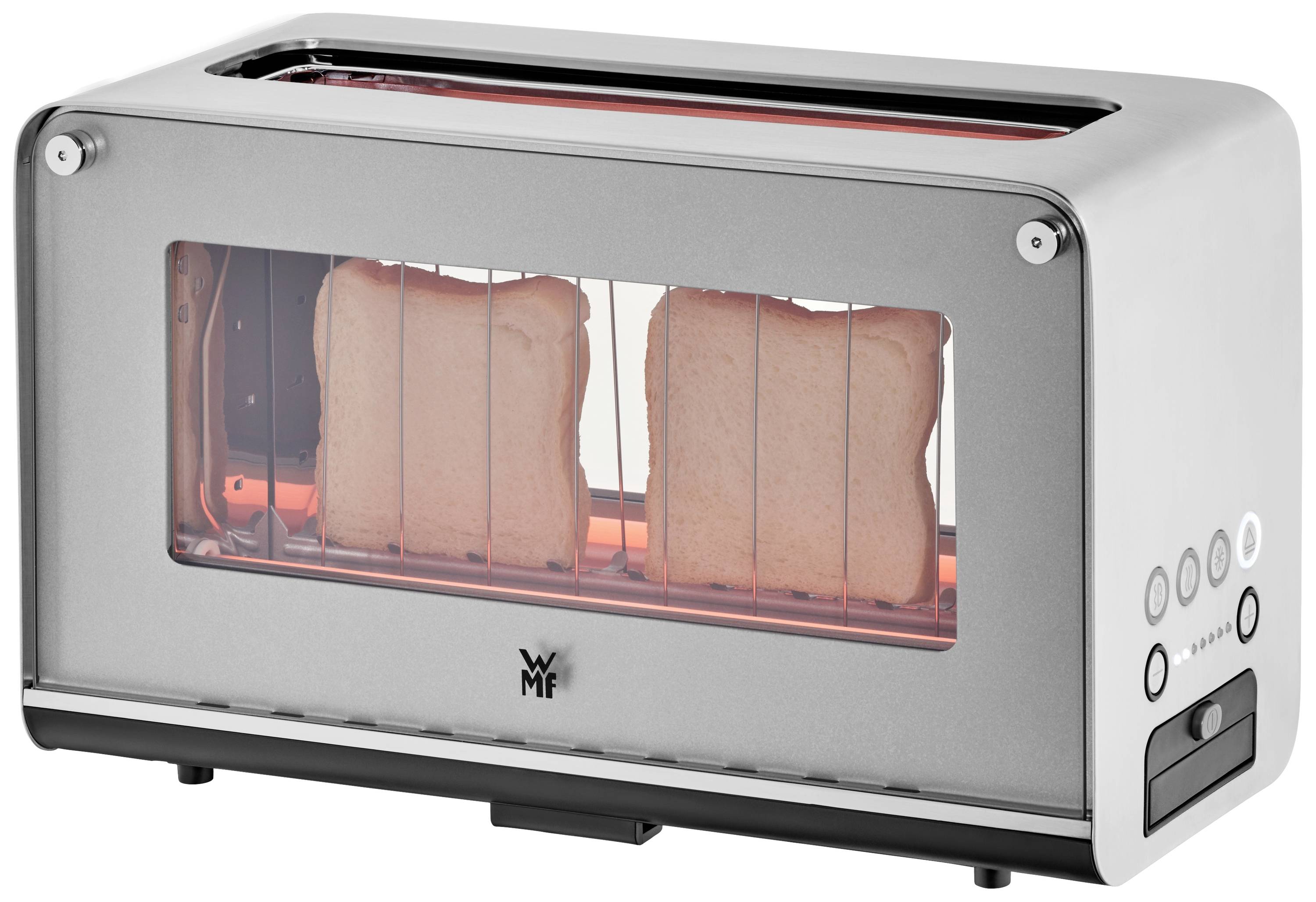 WMF Lono Toaster mit Brötchenaufsatz Cromargan