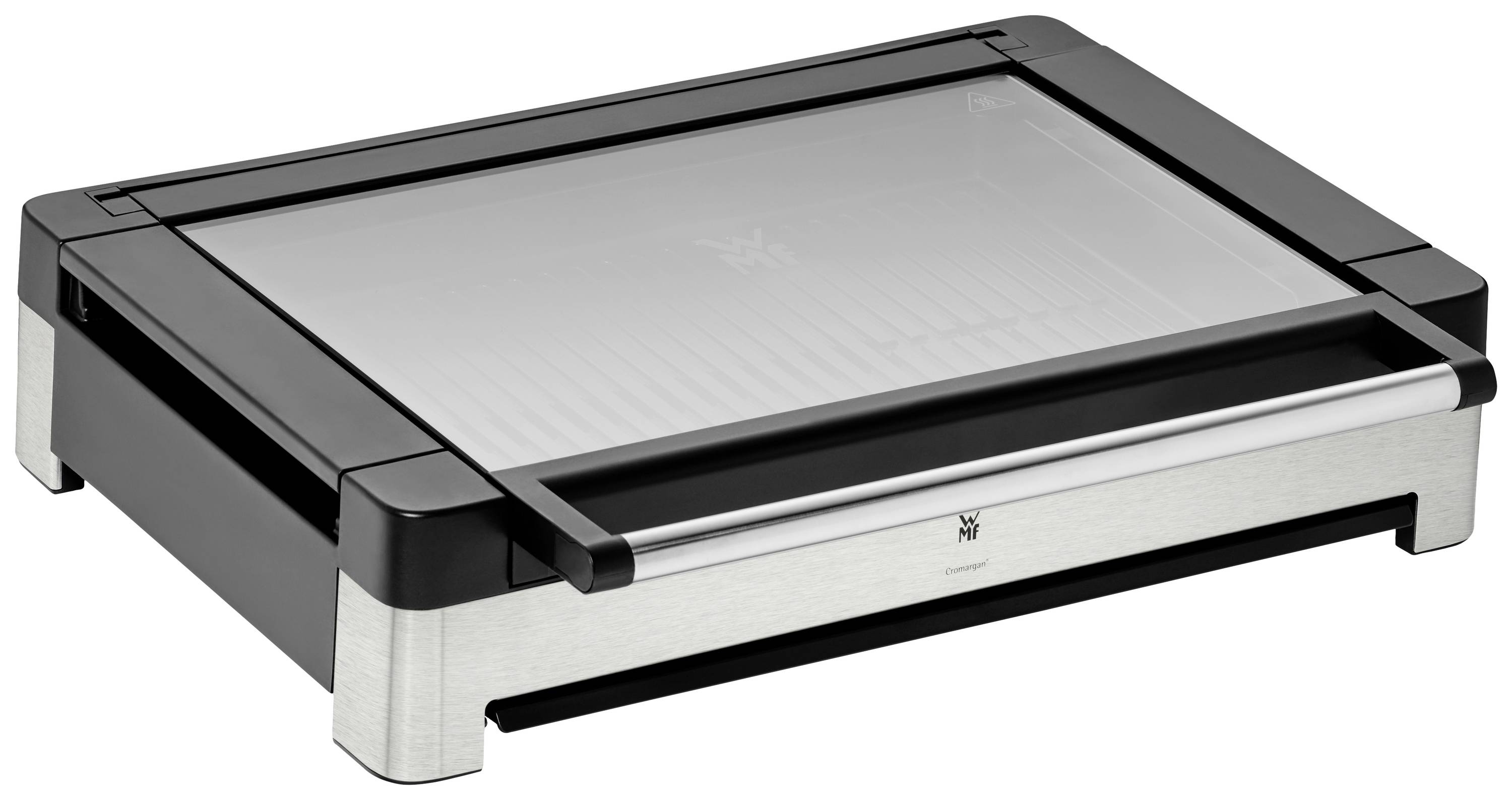 WMF Lono Tisch Grill Antihaftbeschichtung, Kontrollleuchte Cromargan, Schwarz