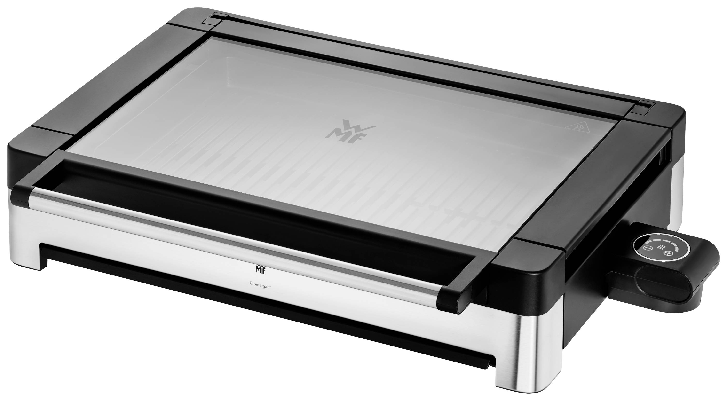 WMF Lono Tisch Grill Antihaftbeschichtung, Kontrollleuchte Cromargan, Schwarz