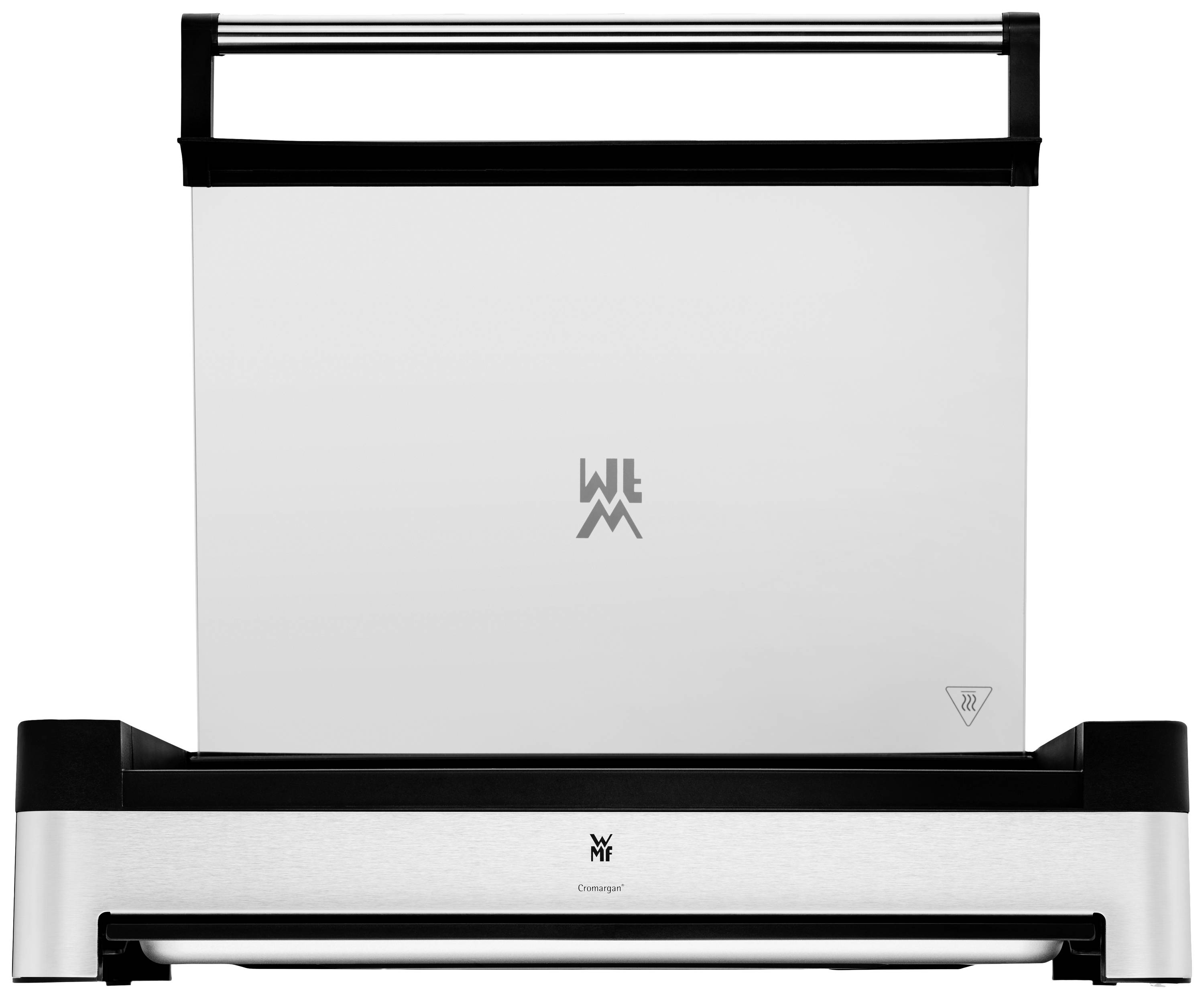 WMF Lono Tisch Grill Antihaftbeschichtung, Kontrollleuchte Cromargan, Schwarz