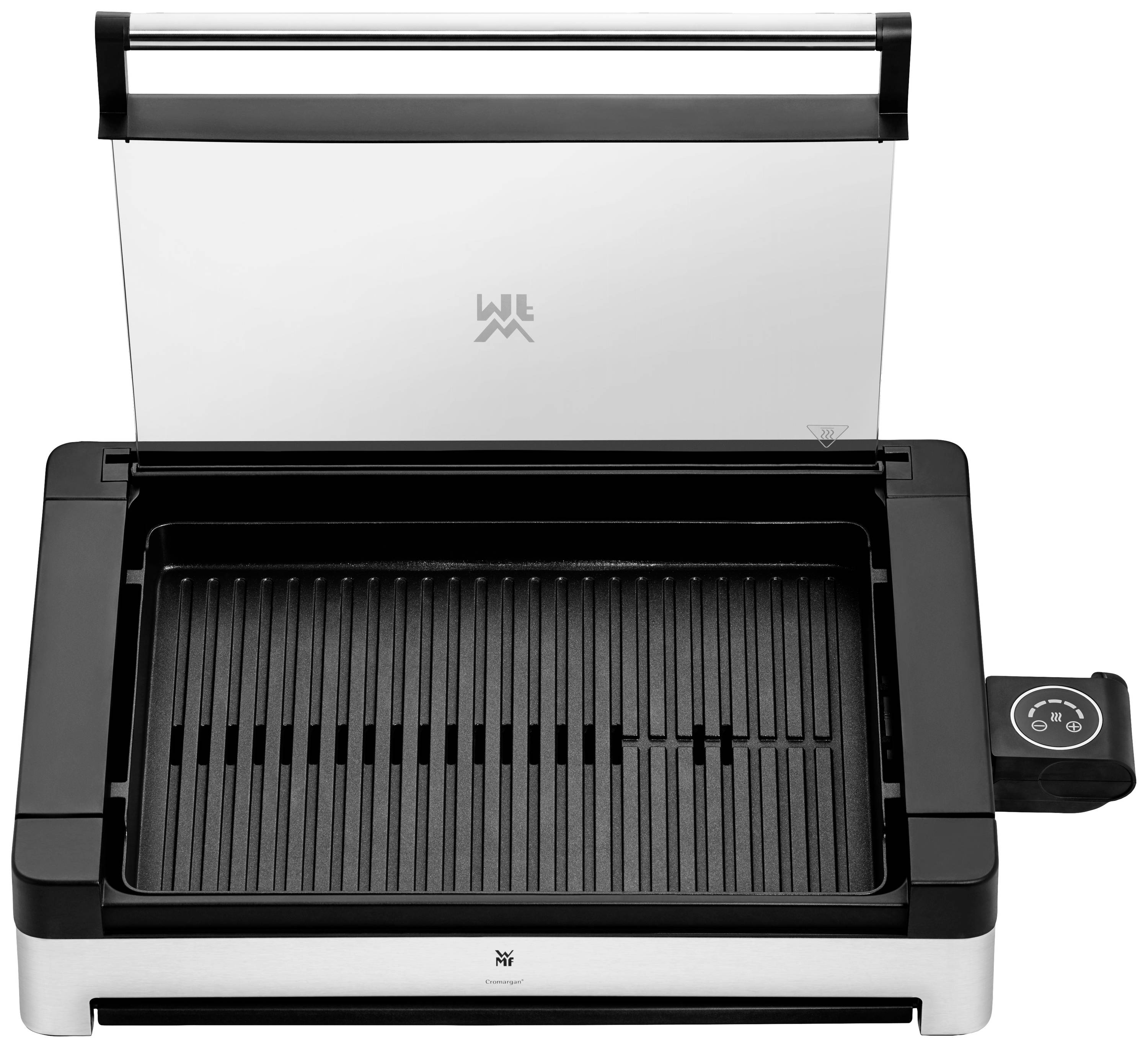 WMF Lono Tisch Grill Antihaftbeschichtung, Kontrollleuchte Cromargan, Schwarz