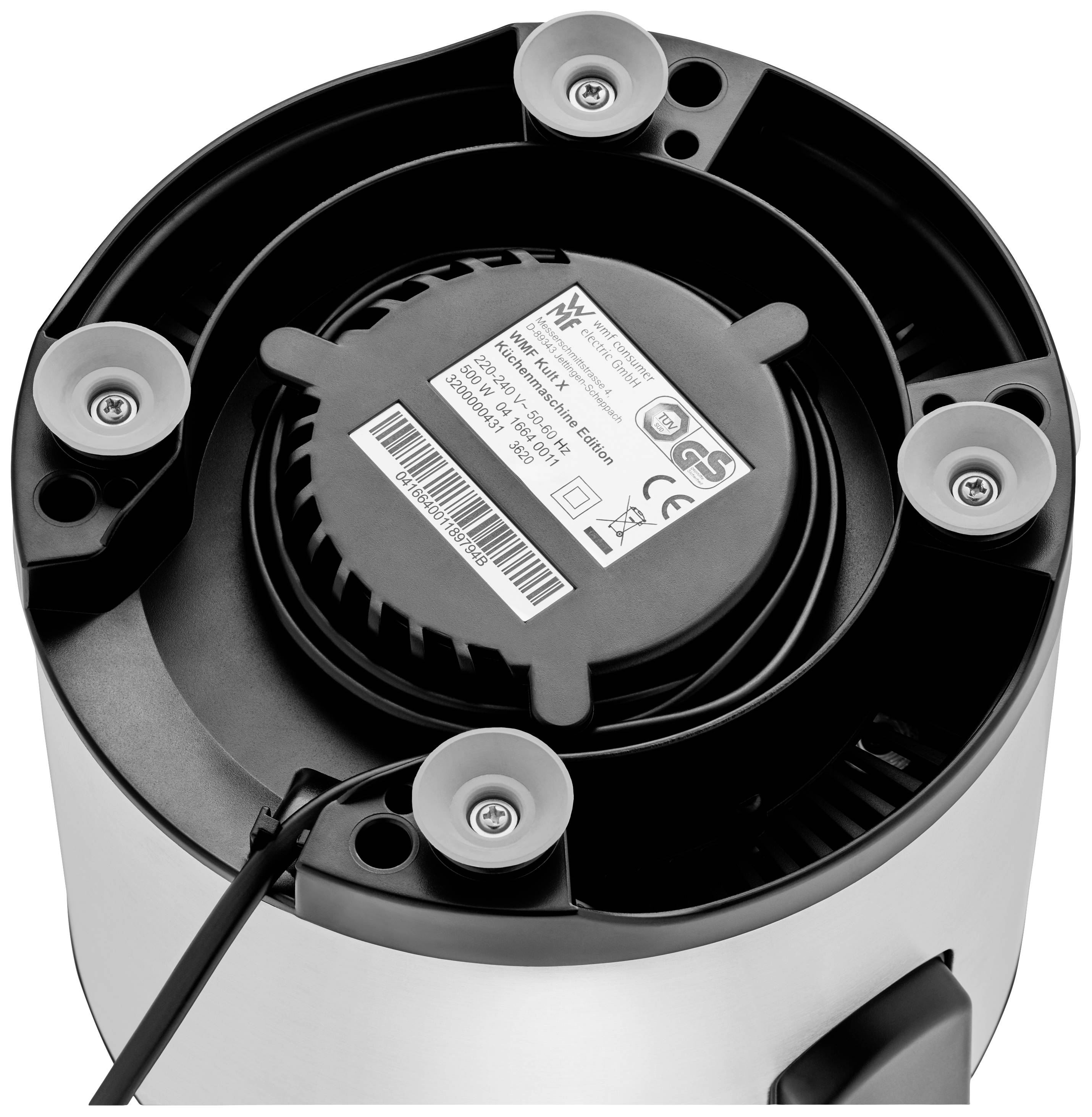 WMF Kult X Küchenmaschine 500 W Cromargan, Schwarz