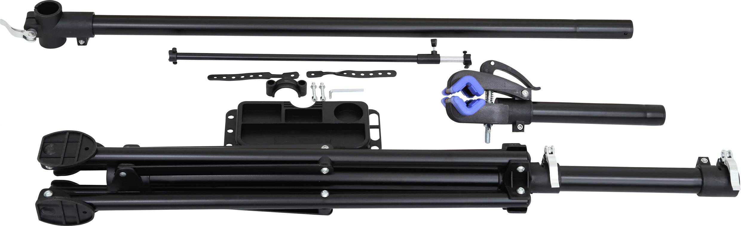 2498548 Montageständer Anzahl Einstellplätze=1 Stahl Schwarz