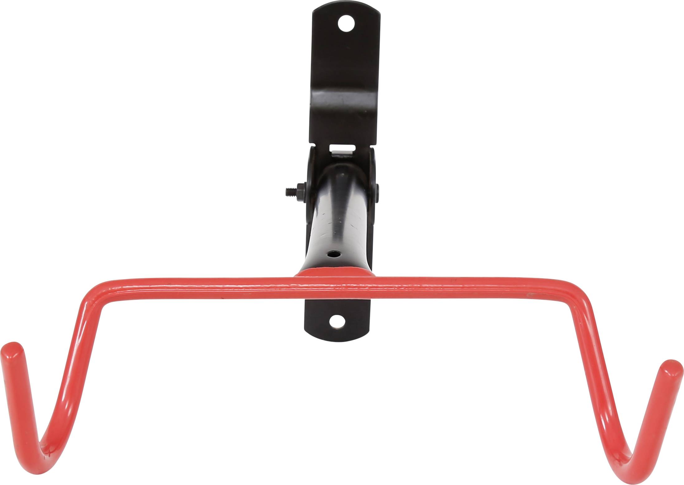 2498550 Fahrradwandhalter Anzahl Einstellplätze=1 Stahl, PVC Schwarz, Rot