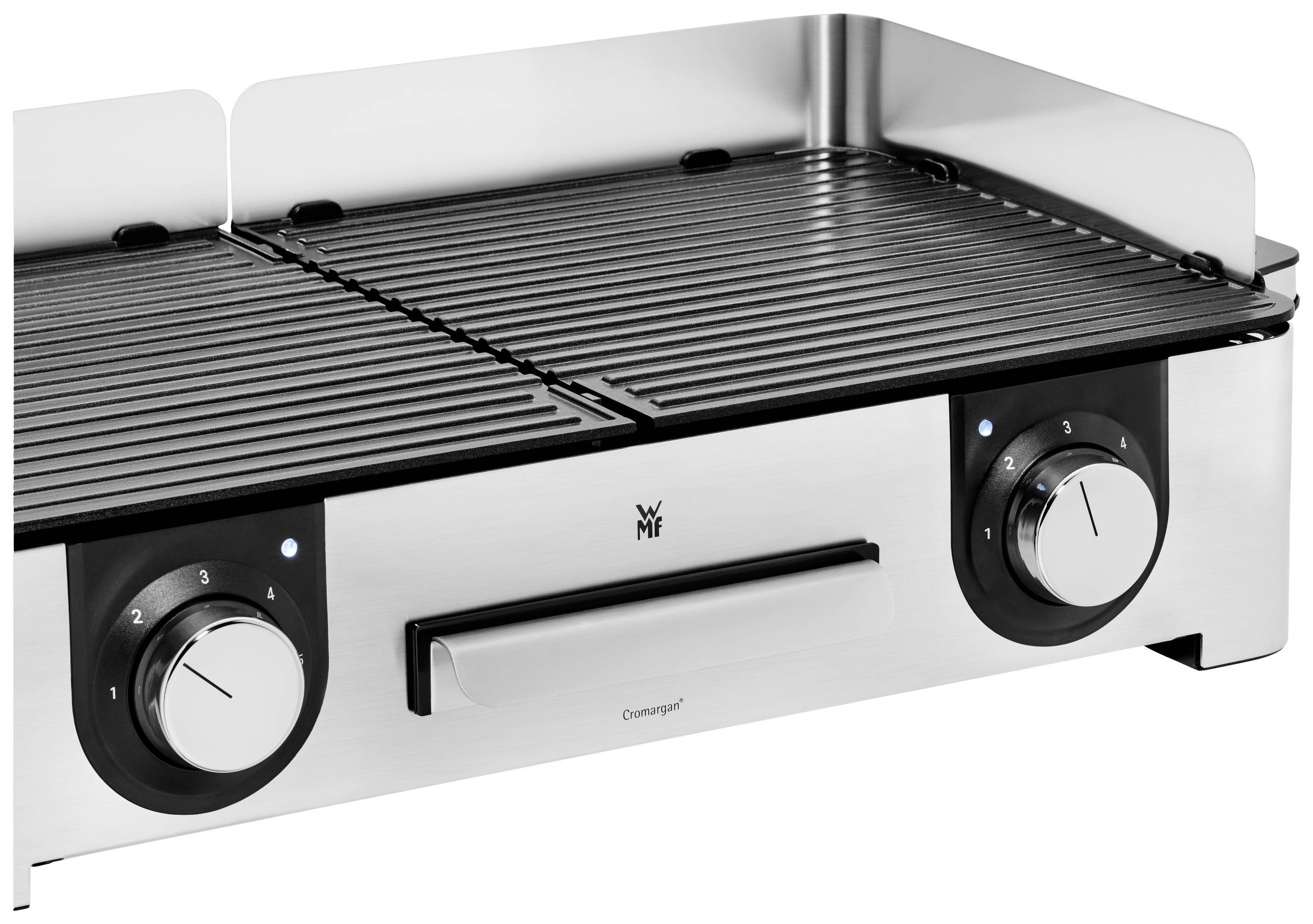 WMF Lono Master Elektro Tischgrill Antihaftbeschichtung Cromargan, Schwarz