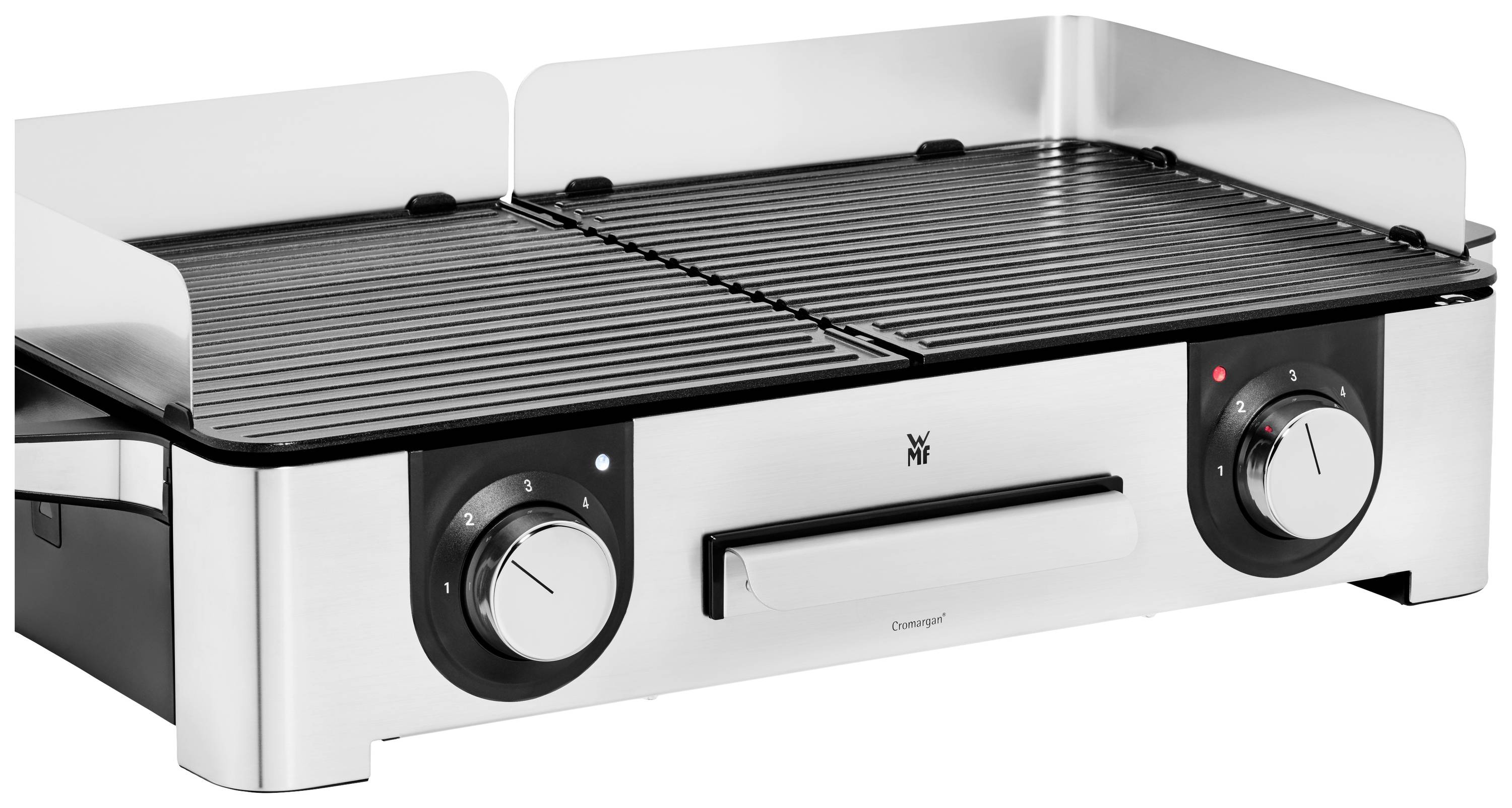 WMF Lono Master Elektro Tischgrill Antihaftbeschichtung Cromargan, Schwarz