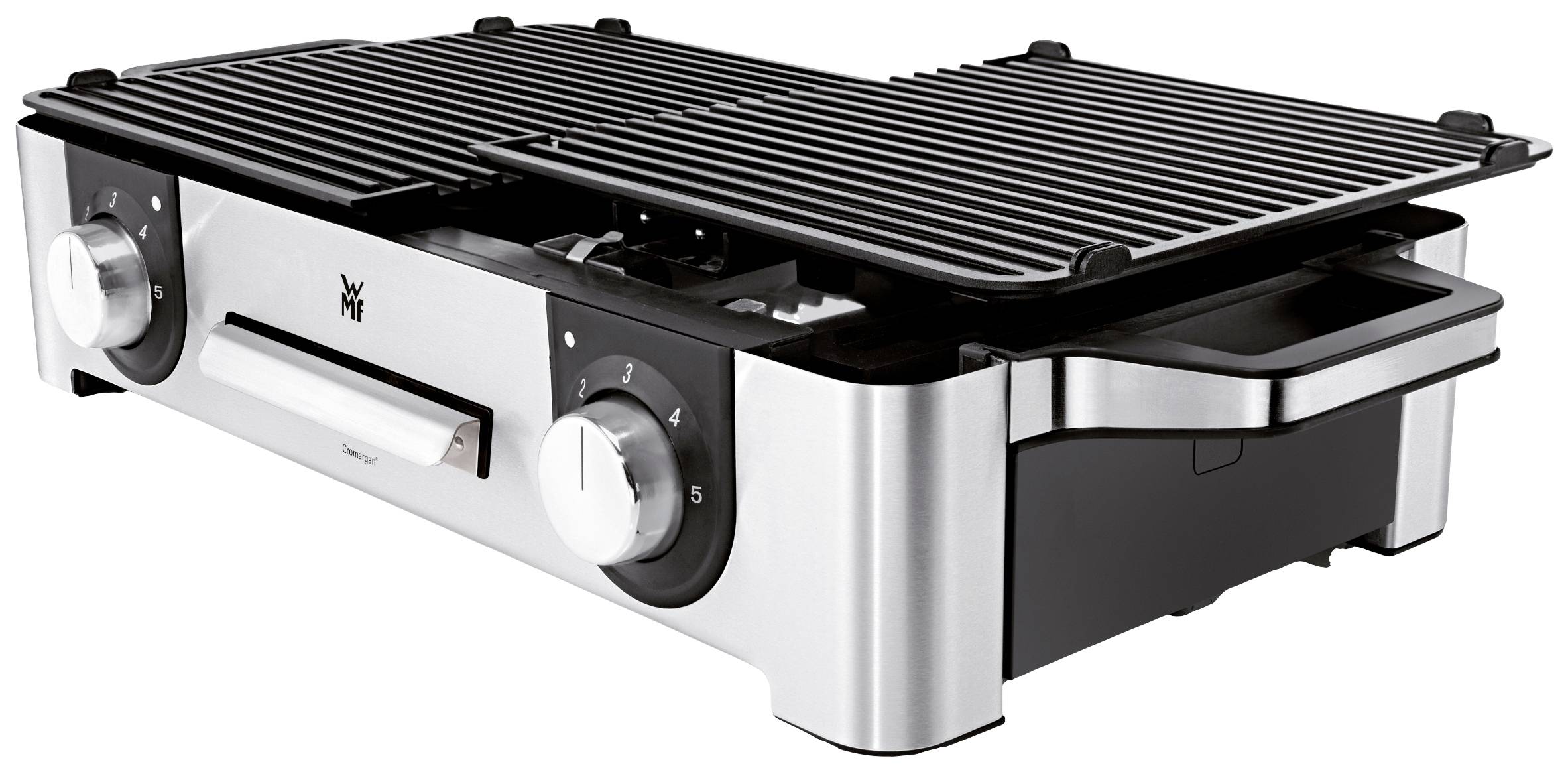 WMF Lono Master Elektro Tischgrill Antihaftbeschichtung Cromargan, Schwarz