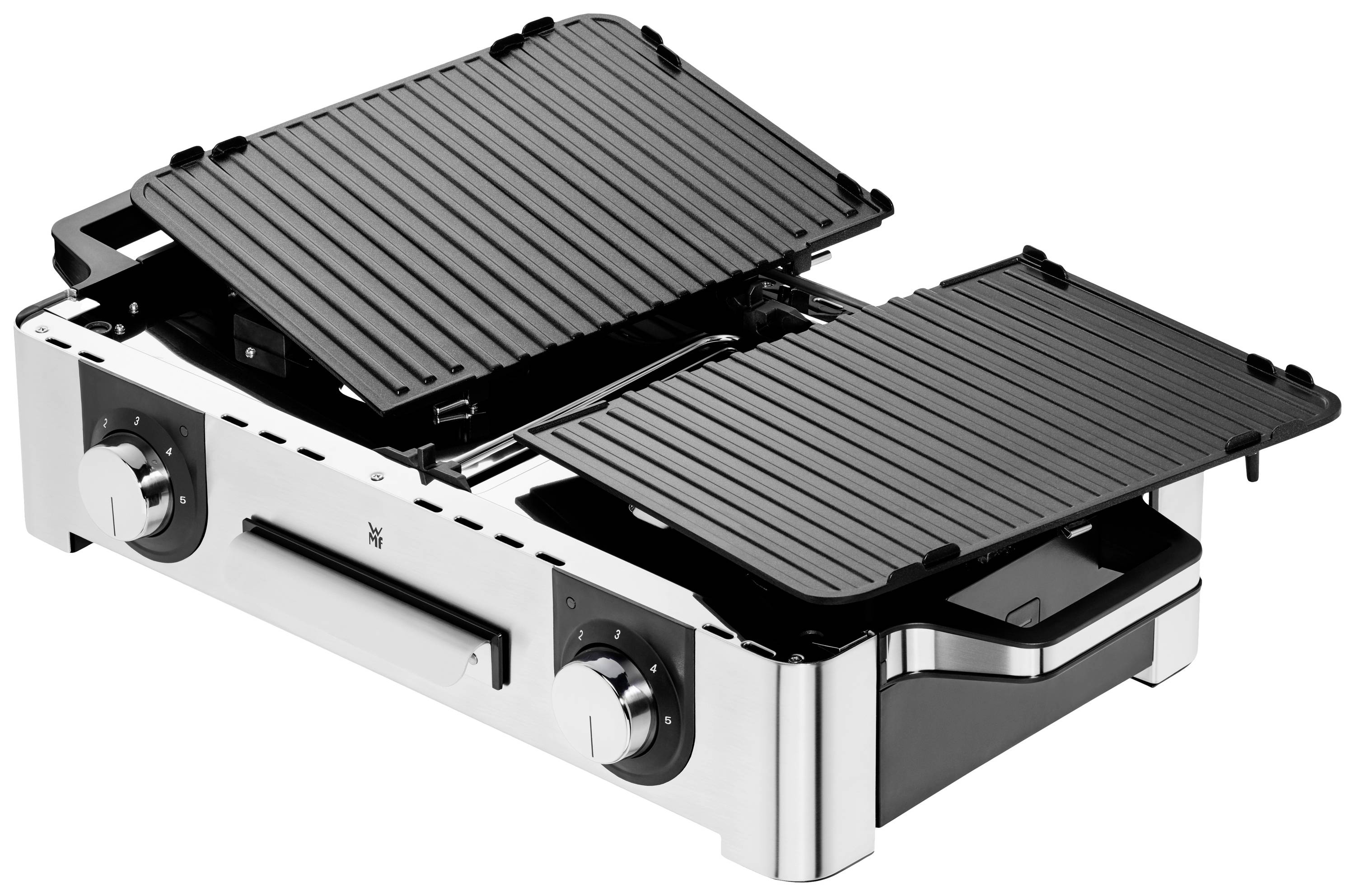 WMF Lono Master Elektro Tischgrill Antihaftbeschichtung Cromargan, Schwarz