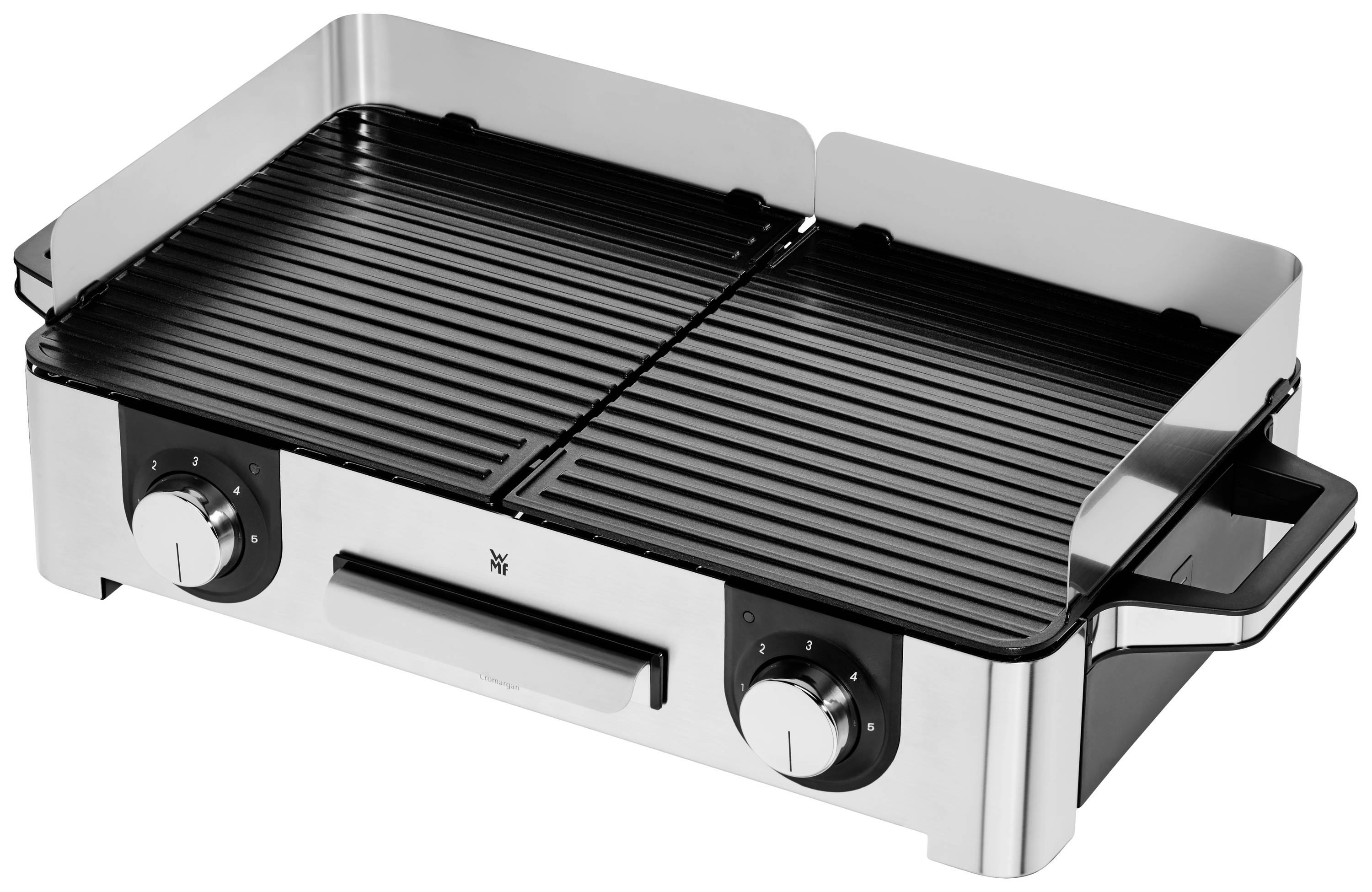 WMF Lono Master Elektro Tischgrill Antihaftbeschichtung Cromargan, Schwarz