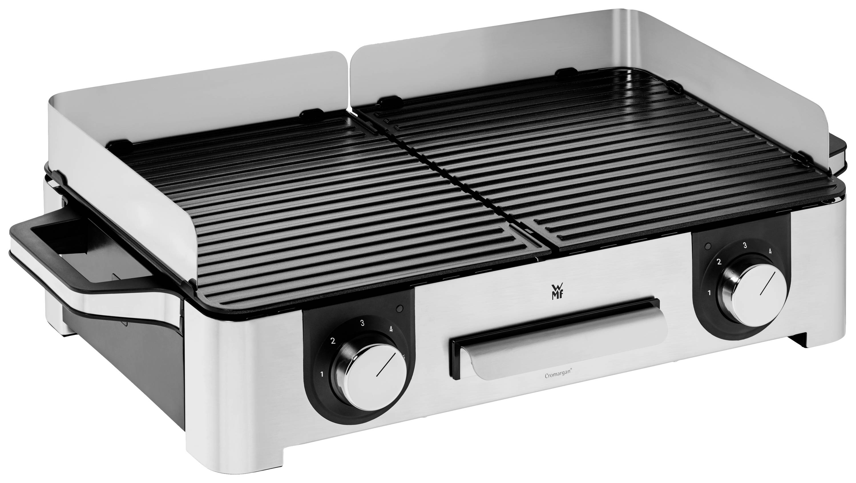 WMF Lono Master Elektro Tischgrill Antihaftbeschichtung Cromargan, Schwarz