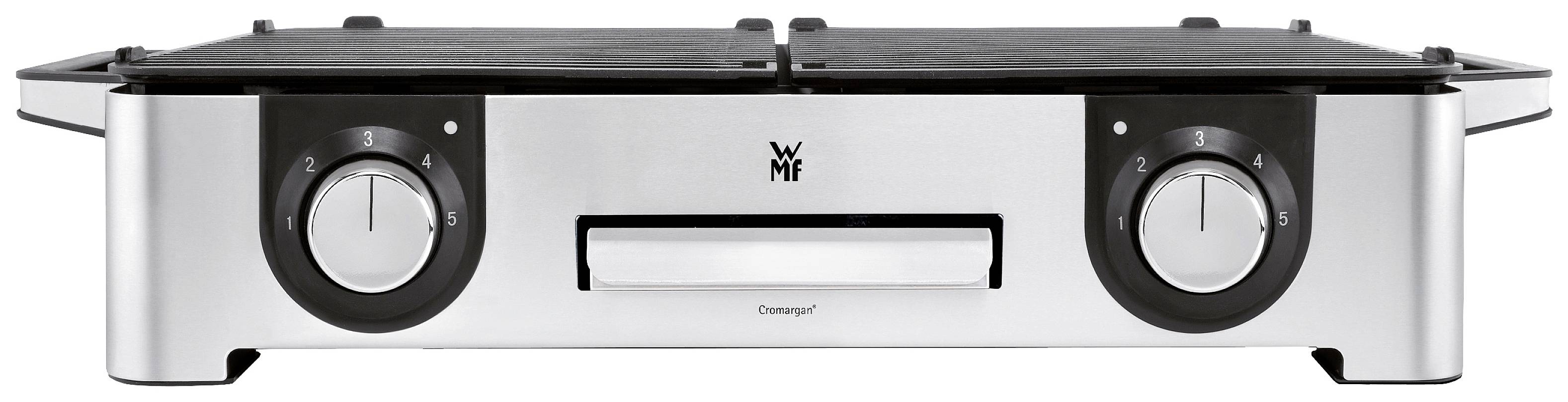 WMF Lono Master Elektro Tischgrill Antihaftbeschichtung Cromargan, Schwarz