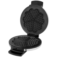 WMF Lono Waffeleisen Antihaftbeschichtung, Kontrollleuchte, klappbar Cromargan, Schwarz WMF Lono Waffeleisen Antihaftbeschichtung, Kontrollleuchte, klappbar Cromargan, Schwarz