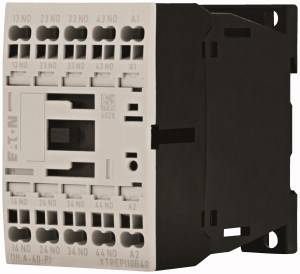 Ein elektronisches Schaltgerät mit mehreren Anschlüssen, geeignet für industrielle Anwendungen.