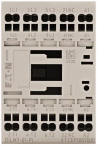 Eaton DILM7-01(230V50HZ,240V60HZ)-PI Leistungsschütz 3 Schließer 3 kW 7 A 1 St.