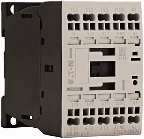 Eaton DILM9-01(24VDC)-PI Leistungsschütz 3 Schließer 4kW 9A 1St.