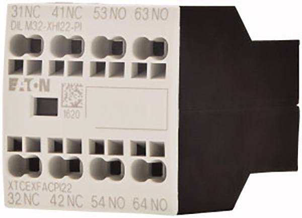 Eaton DILM32-XHI22-PI Hilfsschalterblock 2 Schließer, 2 Öffner 4A 1St.