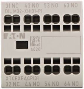 Eaton DILM32-XHI31-PI Hilfsschalterblock 3 Schließer, 1 Öffner 4A 1St.