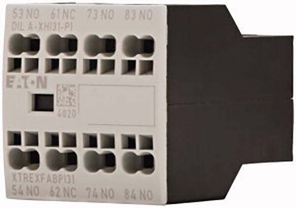 Eaton DILA-XHI31-PI Hilfsschalterblock 3 Schließer, 1 Öffner 4A 1St.